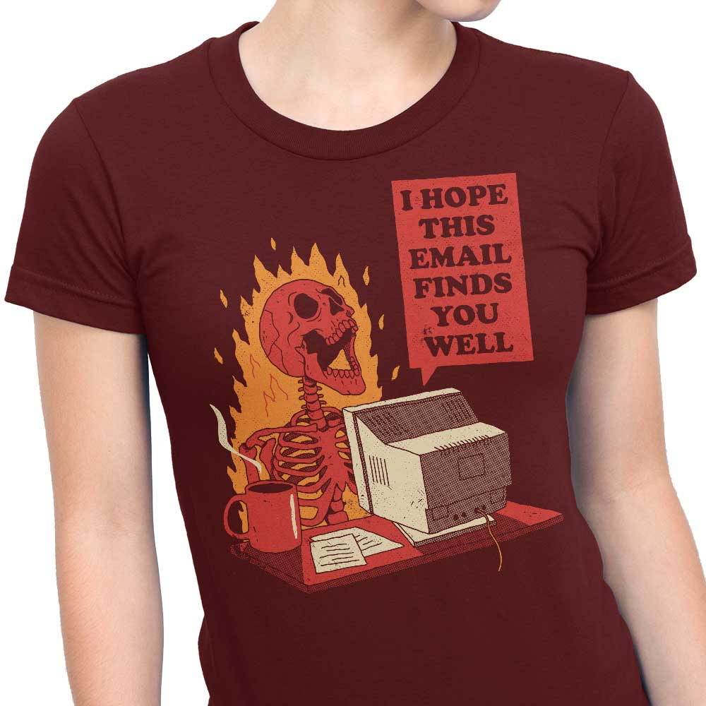 Charming 'You Got Mail' Women's Fashion Apparel