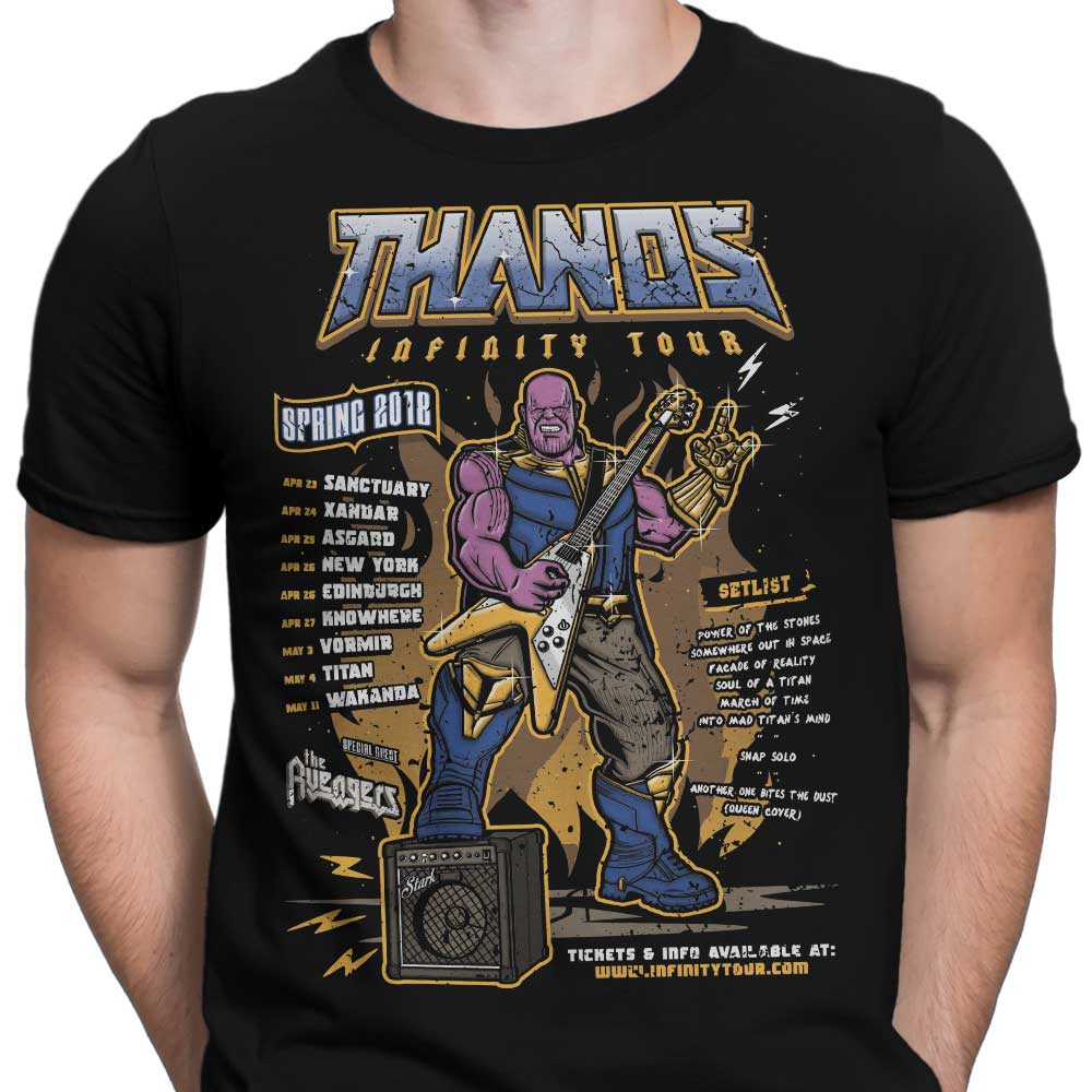 Infinity Tour Men's Fashion Apparel Collection