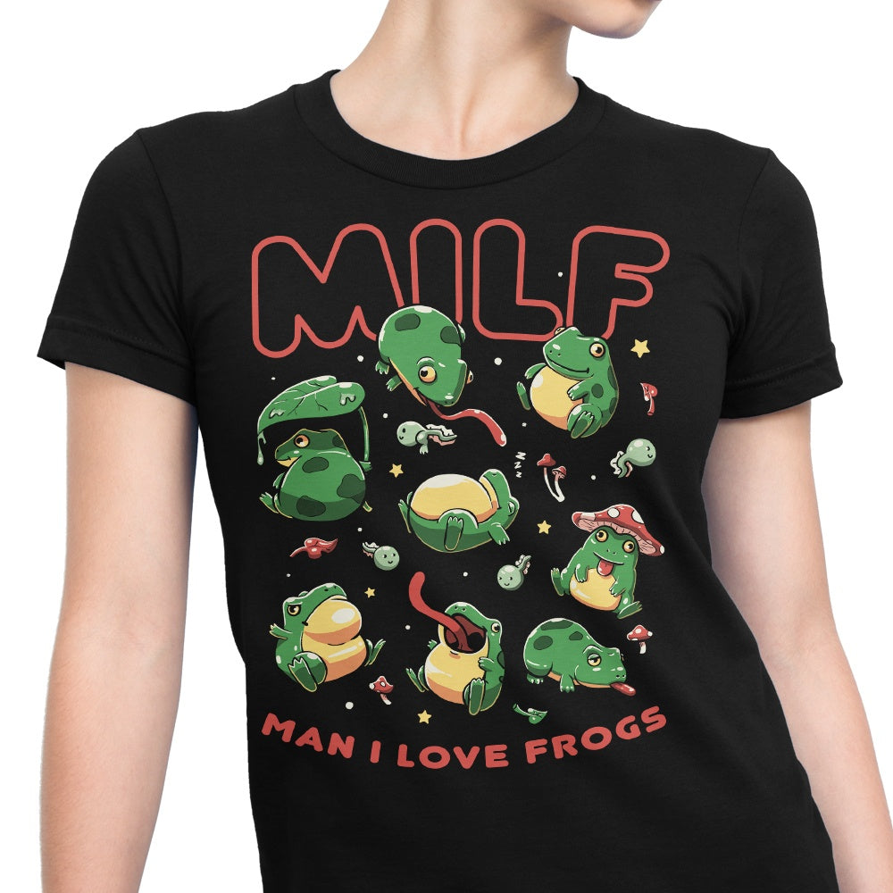 Women's 'I Love Frogs' Fashionable Apparel Collection