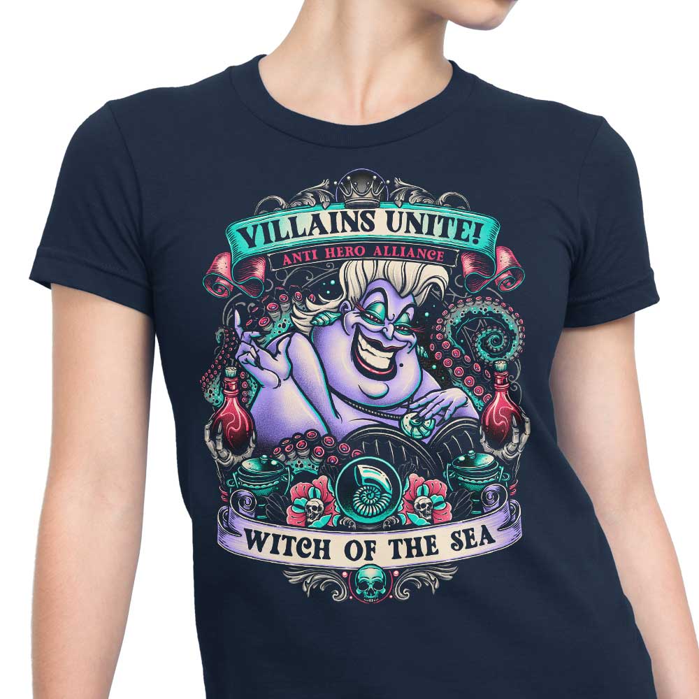 Women's Sea Witch Themed Apparel Collection - T-Shirts and Premium T-Shirts