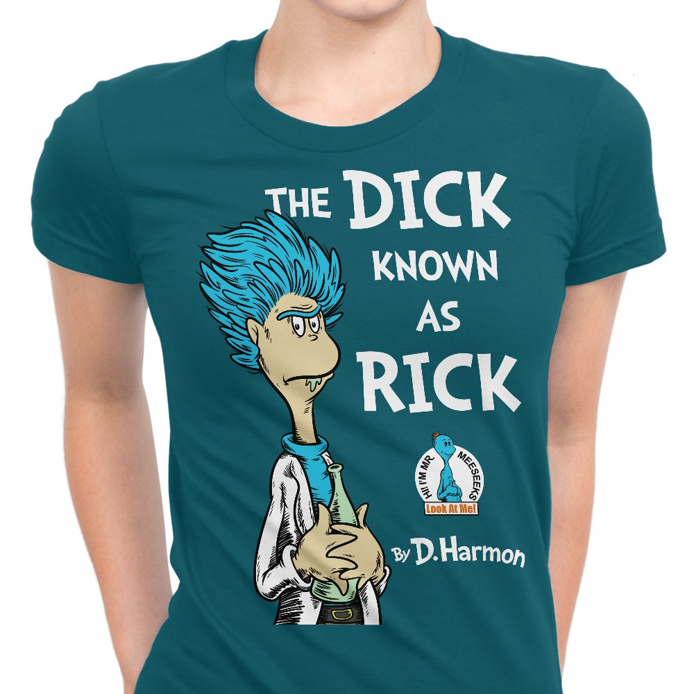 MikeGoesGeek's 'The Dick Known as Rick' Women's Fashion Apparel
