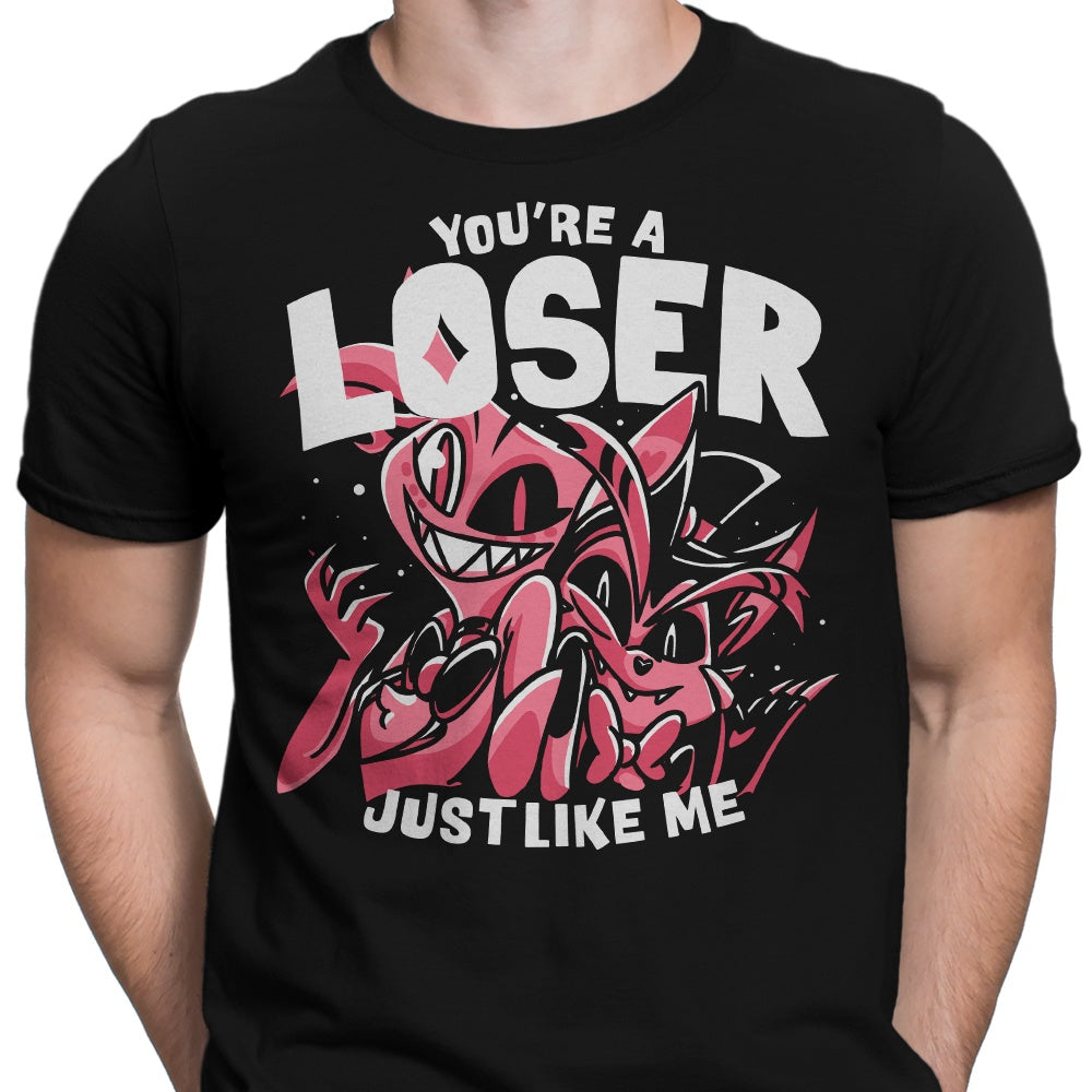 Cool Men's 'Loser, Baby' Apparel by Fitas Artwork
