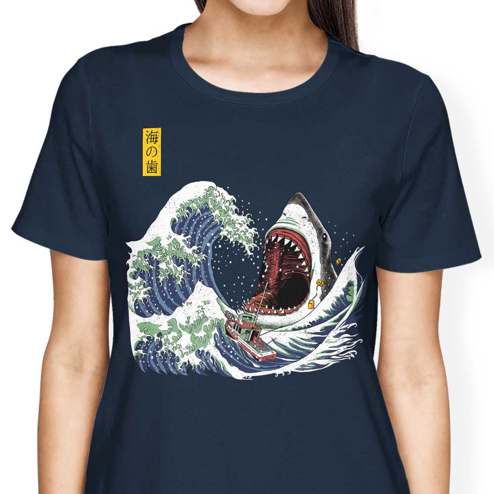 Ninjaink's Great White Off Amity Women's Comfortable T-Shirts
