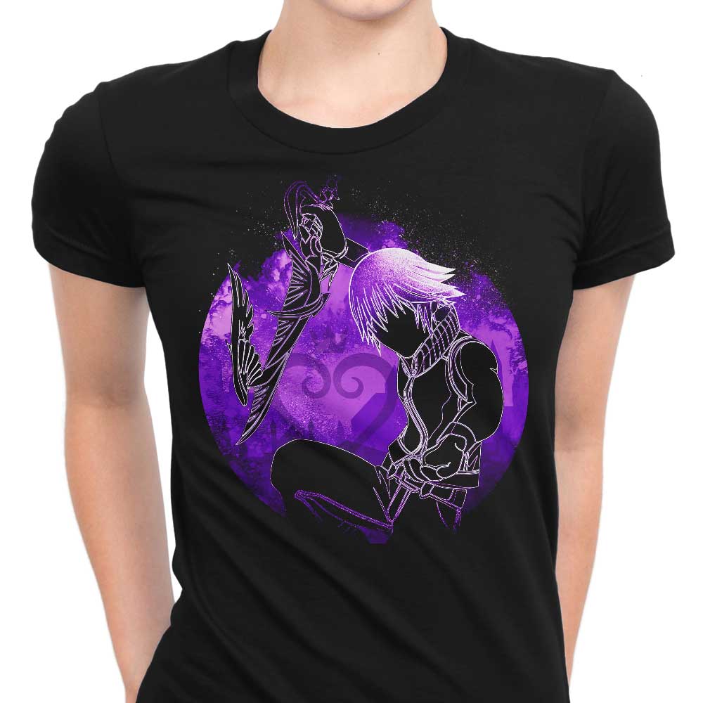 Stylish Women's Apparel with Light and Darkness Orb Design