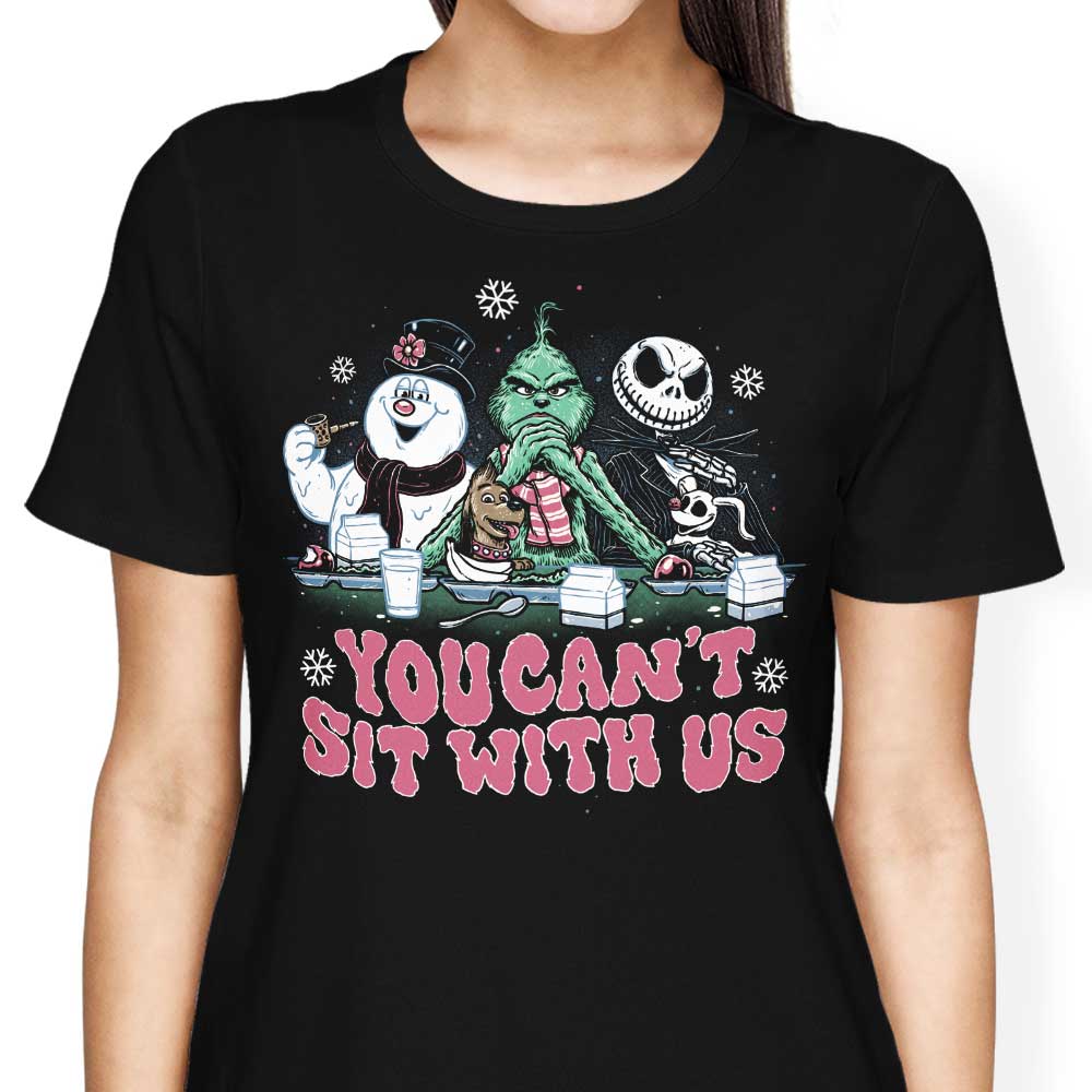 Unique Mean Christmas Women's T-Shirts for Festive Season