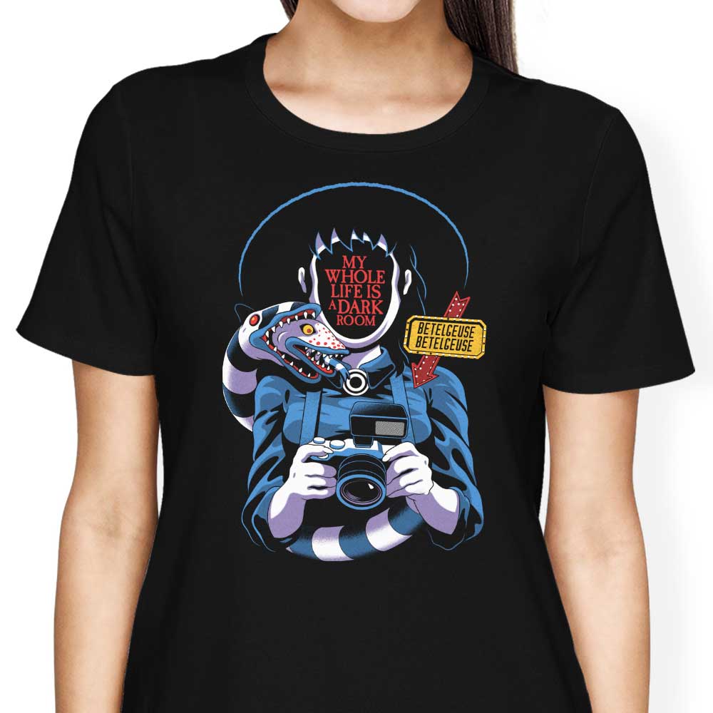 Women's Apparel - 'Life in a Dim Room' T-Shirts