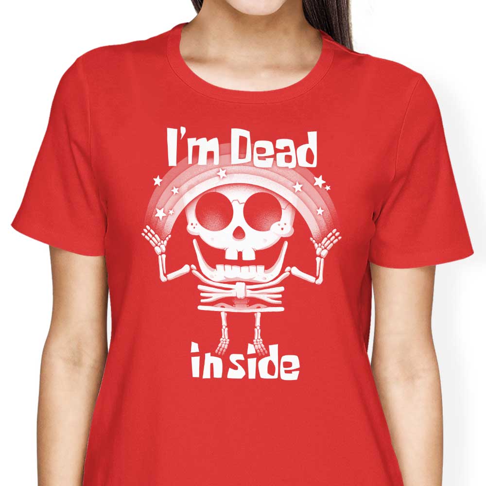 Women's 'I'm Dead Inside' Fashion Apparel by Alemaglia