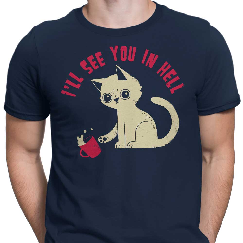 Men's Stylish 'See You in Hell' Apparel from DinoMike