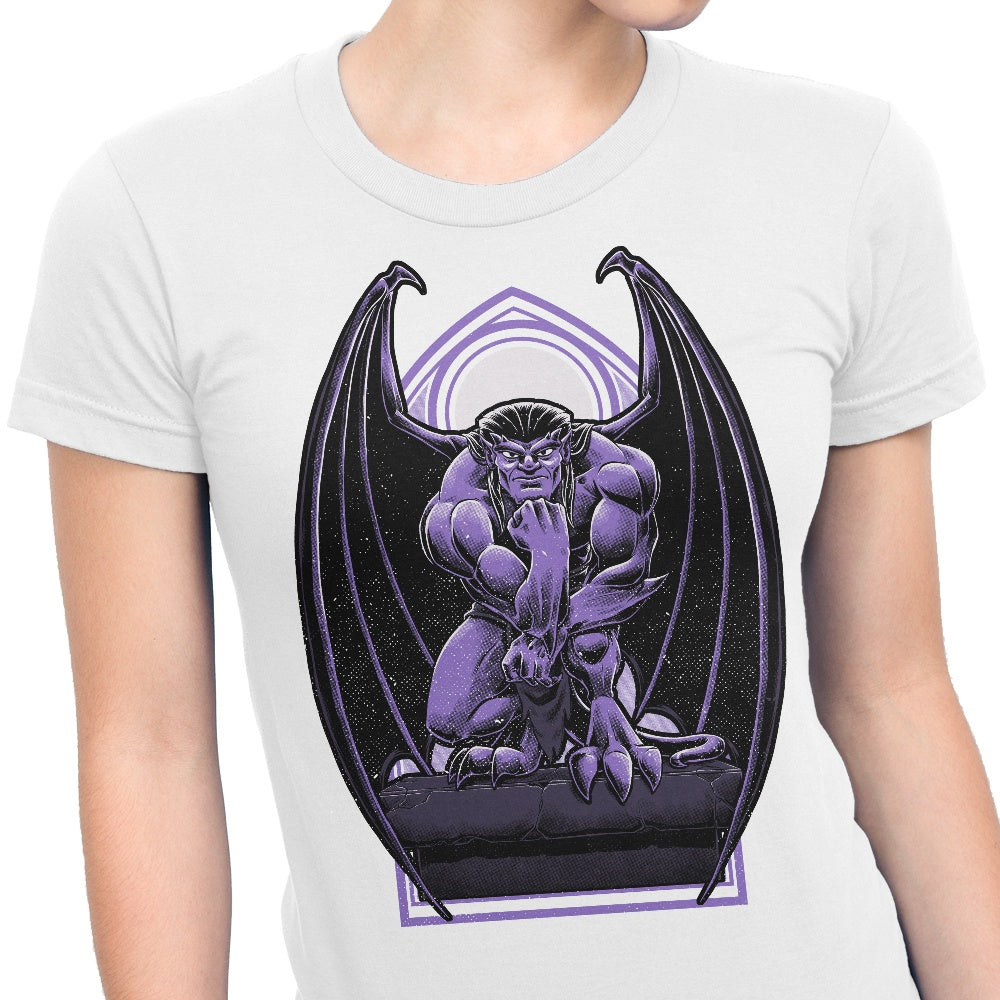 Studio Mootant Gargoyle Statue Design Women's Apparel - T-Shirts and Premium T-Shirts