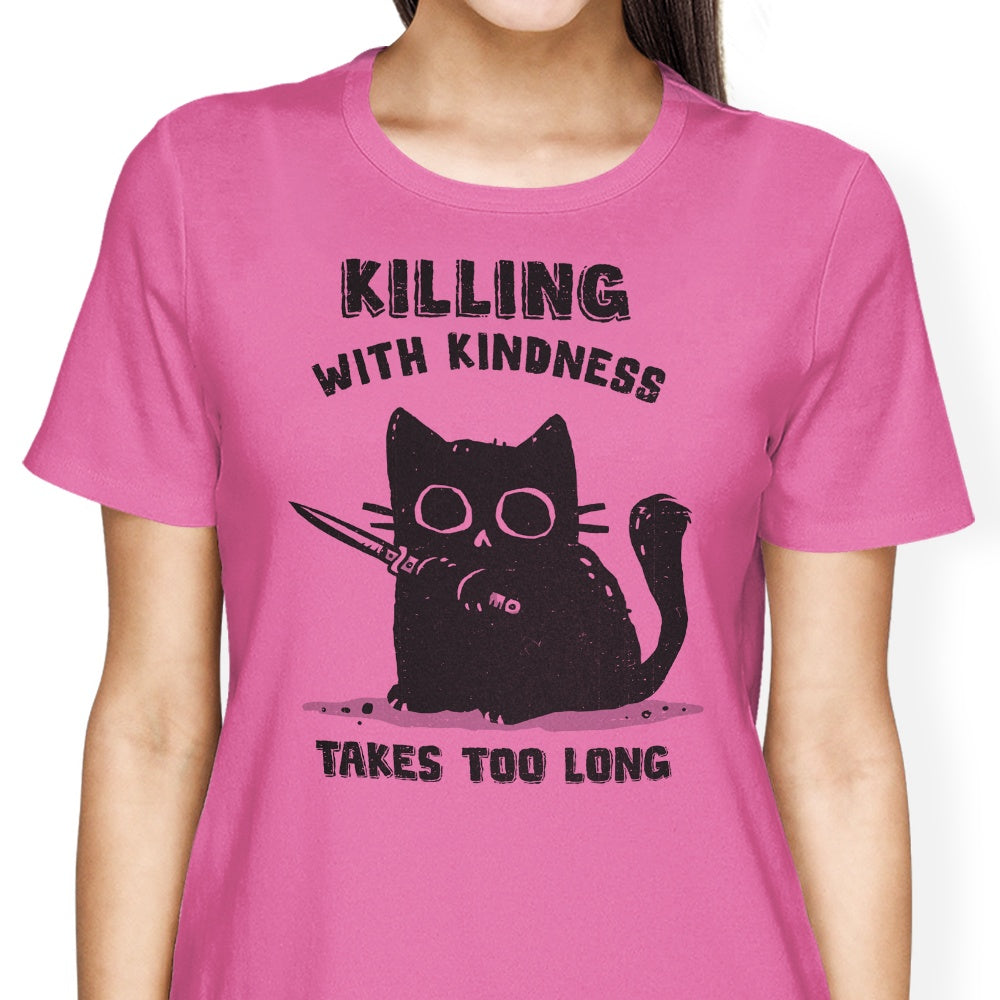 Women's 'Killing With Kindness' Fashionable Apparel and Accessories