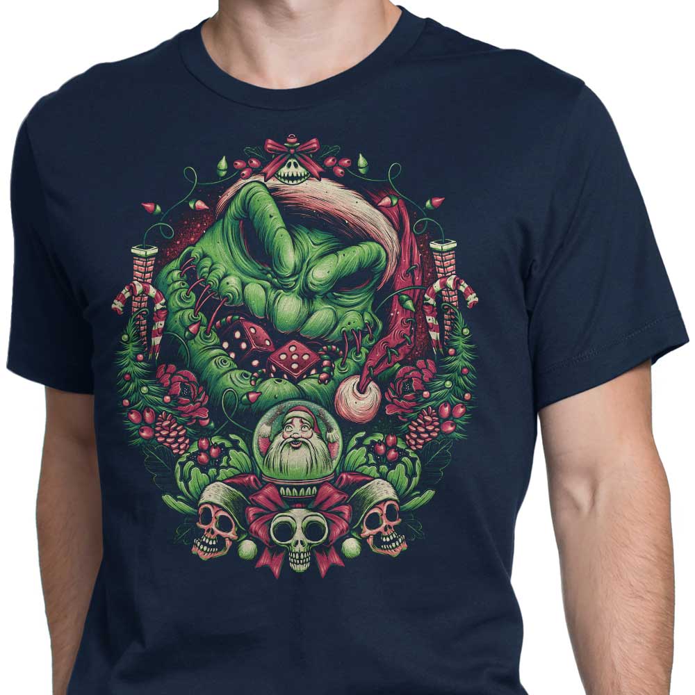 Christmas Boogeyman Men's Fashionable Cotton Apparel