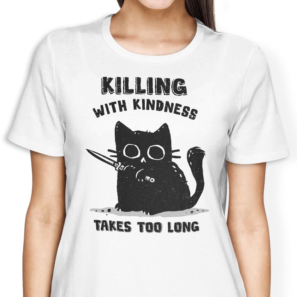 Women's 'Killing With Kindness' Fashionable Apparel and Accessories