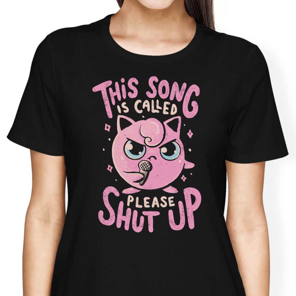 Arigatees 'Please Be Quiet' Women's Fashion Apparel