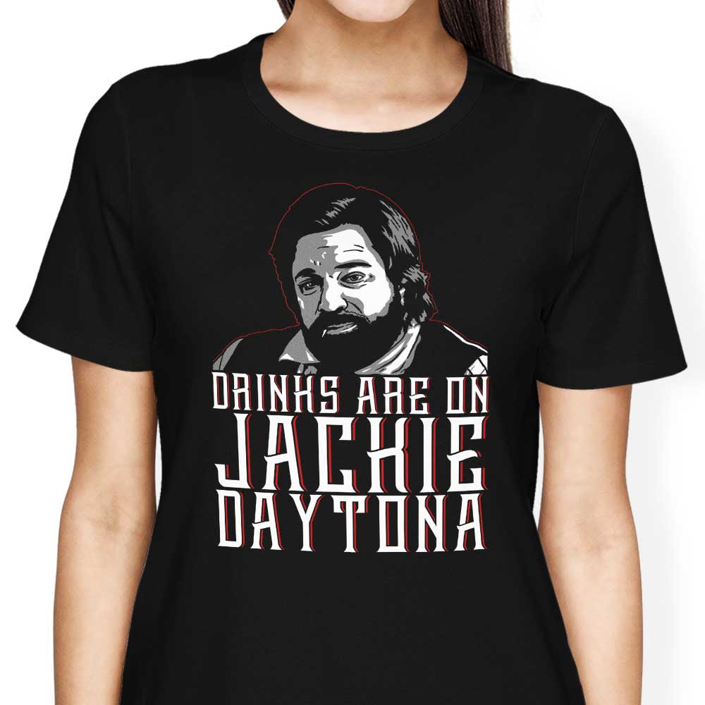 CoD Designs 'Drinks on Me' Women's Fashionable T-Shirts
