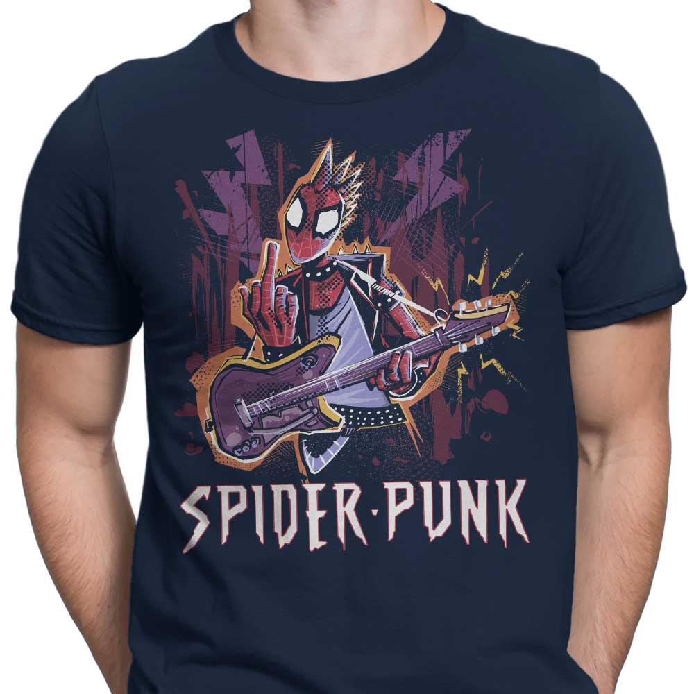 Men's Spider Punk-inspired Apparel Collection