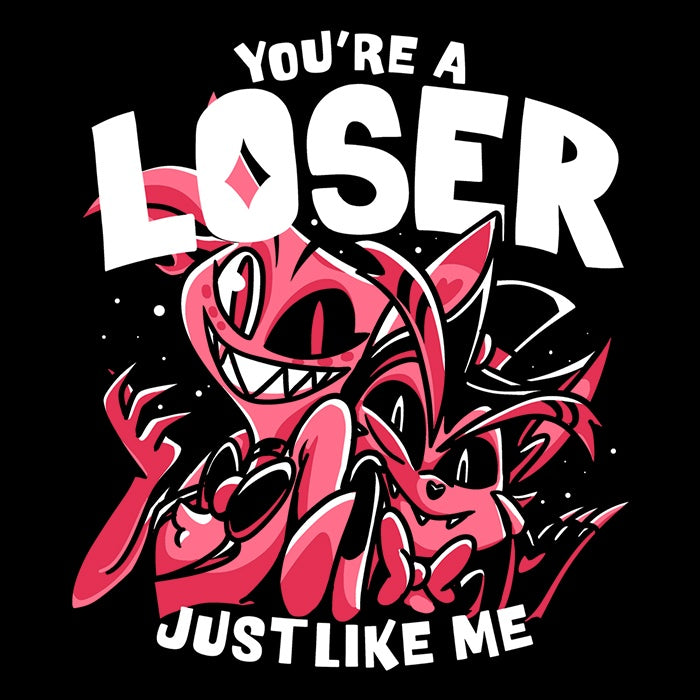 Cool Men's 'Loser, Baby' Apparel by Fitas Artwork