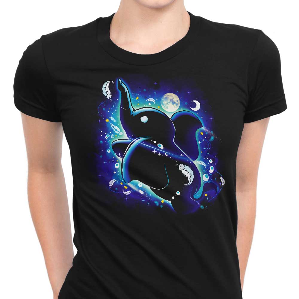 Vallina84's Magical Elephant Women's Comfortable Cotton T-Shirts