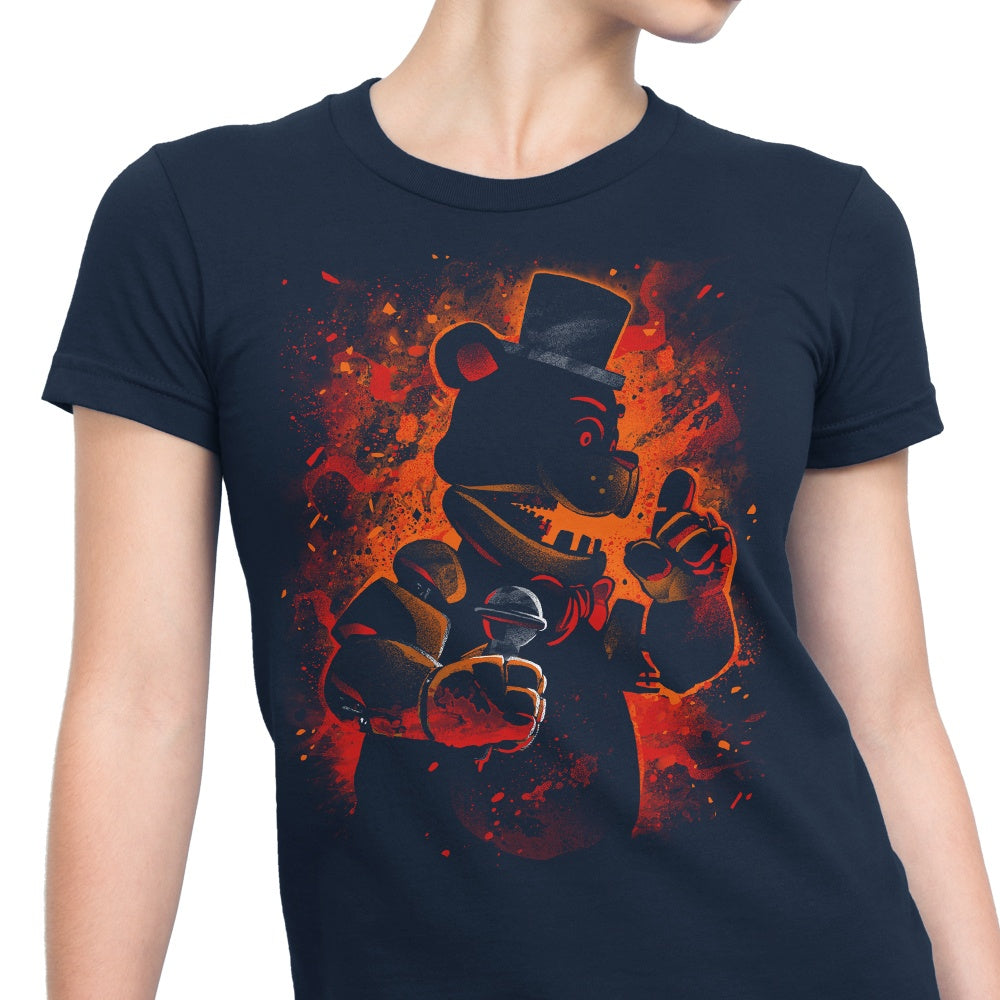 Alemaglia's Stylish Animatronic Bear Women's Apparel Collection