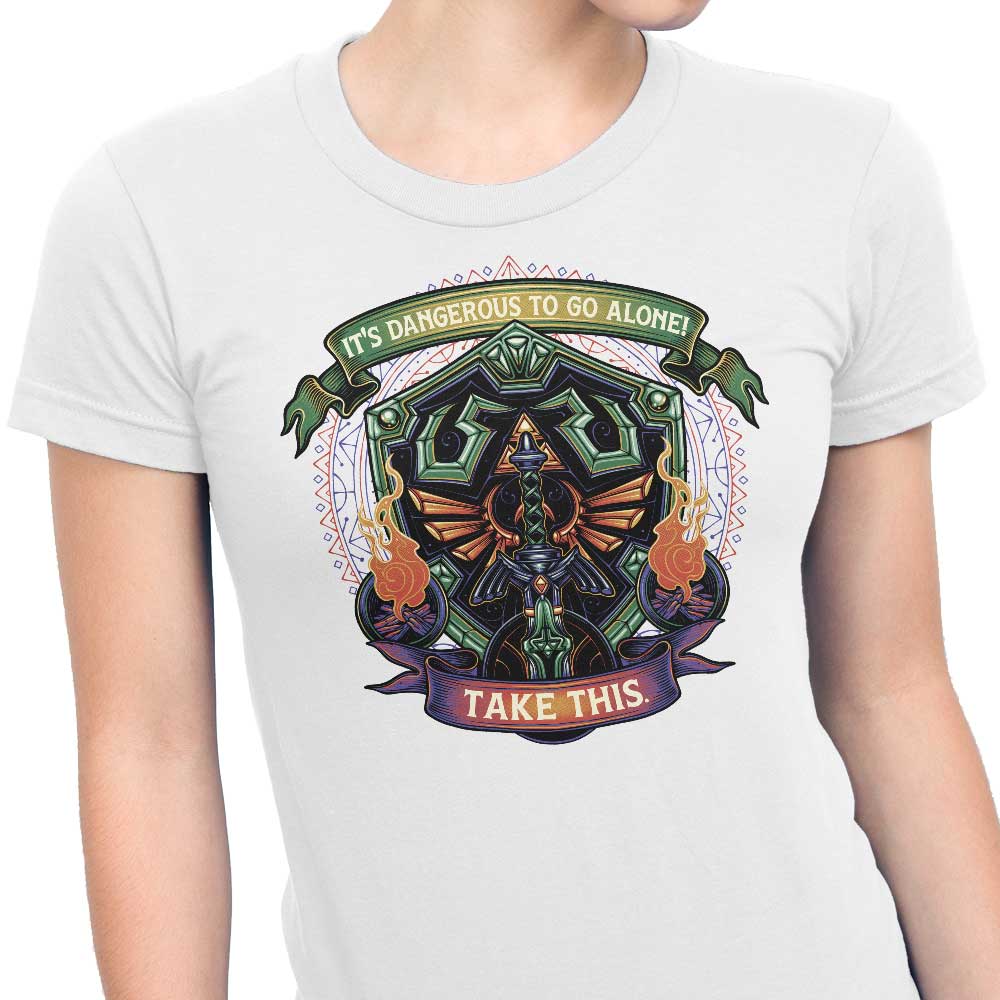 Stylish Women's Shield and Sword Apparel Collection