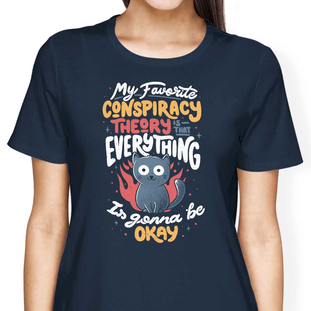 Edu.ely's Conspiracy Theory Women's Fashionable Apparel