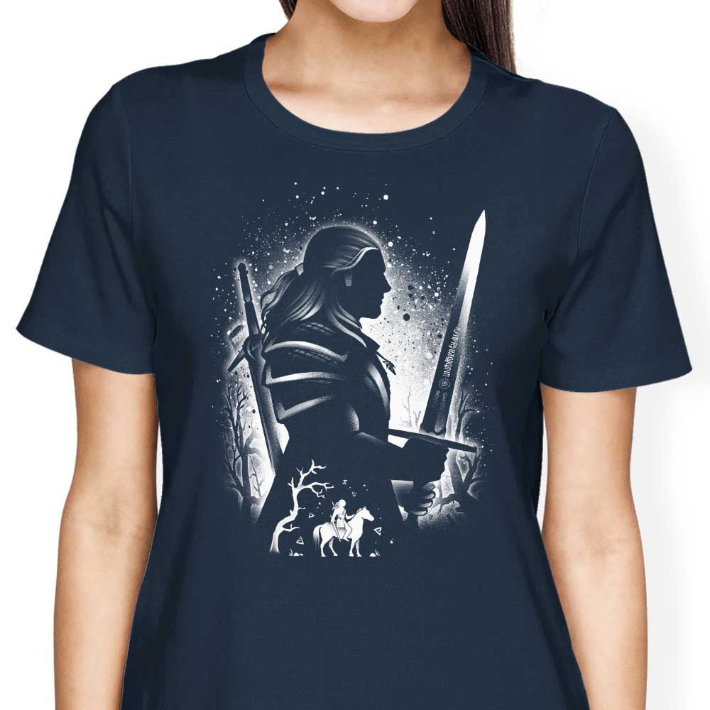 Women's Alemaglia 'White Wolf of Rivia' Fashionable Apparel