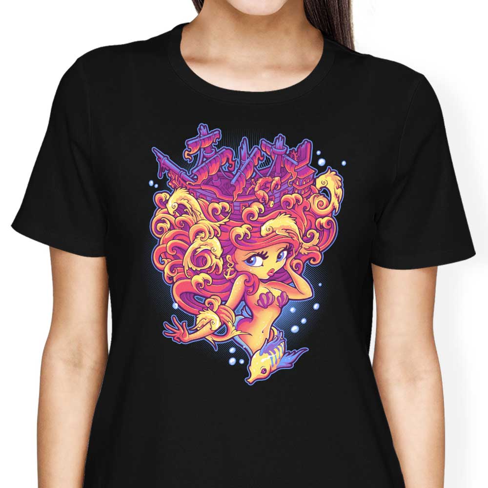 Jehsee's Women's Sunken Treasure T-Shirts in Various Sizes