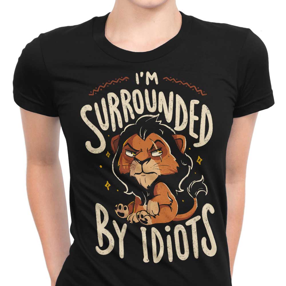 Women's Clothing - Apparel Inspired by the Concept of 'Surrounded by Idiots'