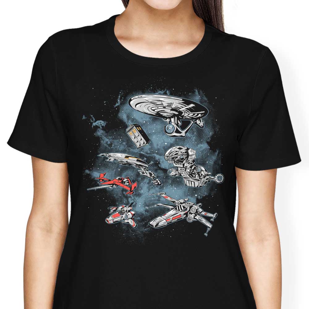 Adam Works' Premium Women's Ultimate Space Fleet Apparel