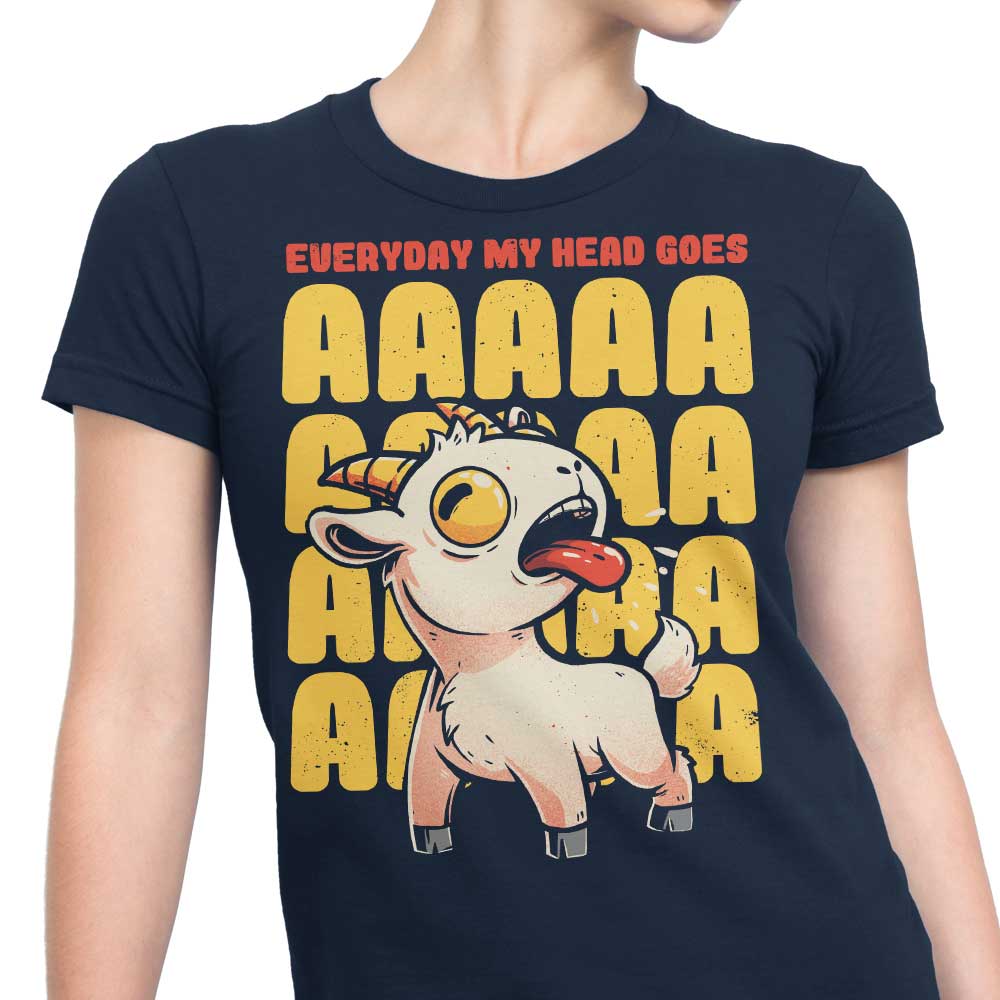 Elegant Women's Apparel - 'My Head Goes' T-Shirts