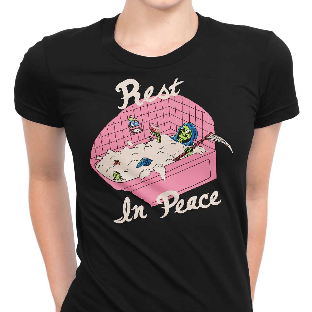 Women's Rest in Peace Apparel Collection - T-Shirts and Premium T-Shirts