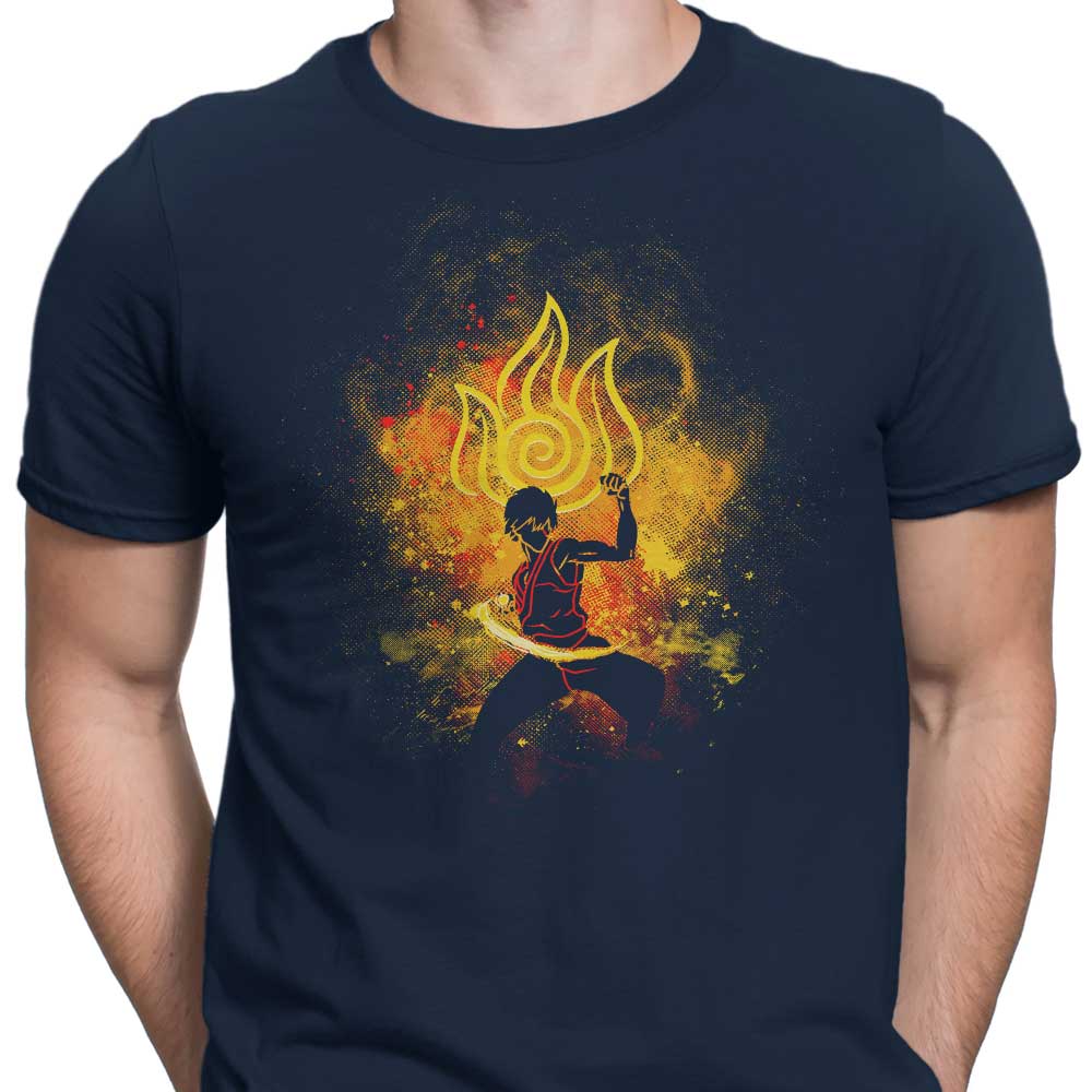 Men's Stylish Fire Bender Art Apparel Collection