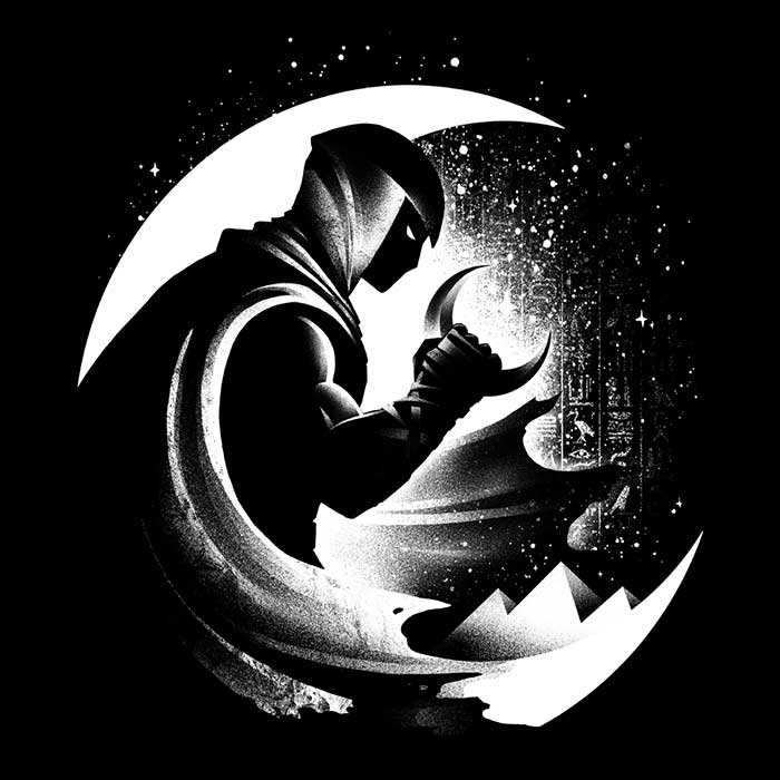 Alemaglia's Crescent Moon - Stylish Men's Cotton T-Shirts