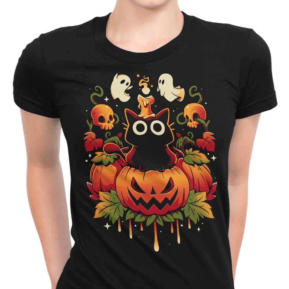 Unique Halloween Candle - Inspired Women's Apparel by Snouleaf
