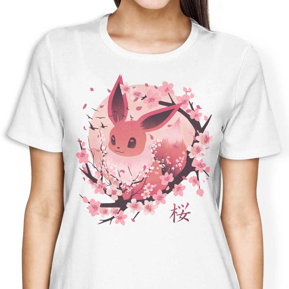 Charming Sakura Eevee Women's Fashion Apparel Collection