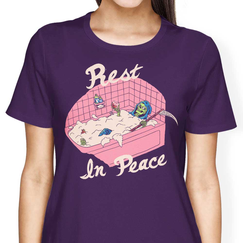 Women's Rest in Peace Apparel Collection - T-Shirts and Premium T-Shirts