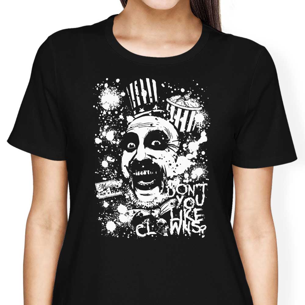 Stylish 'Don't You Like Clowns' Women's Clothing by Arinesart