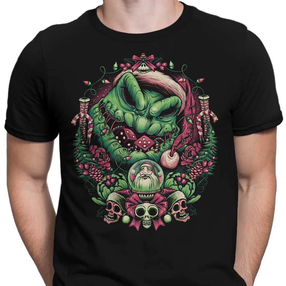 Christmas Boogeyman Men's Fashionable Cotton Apparel