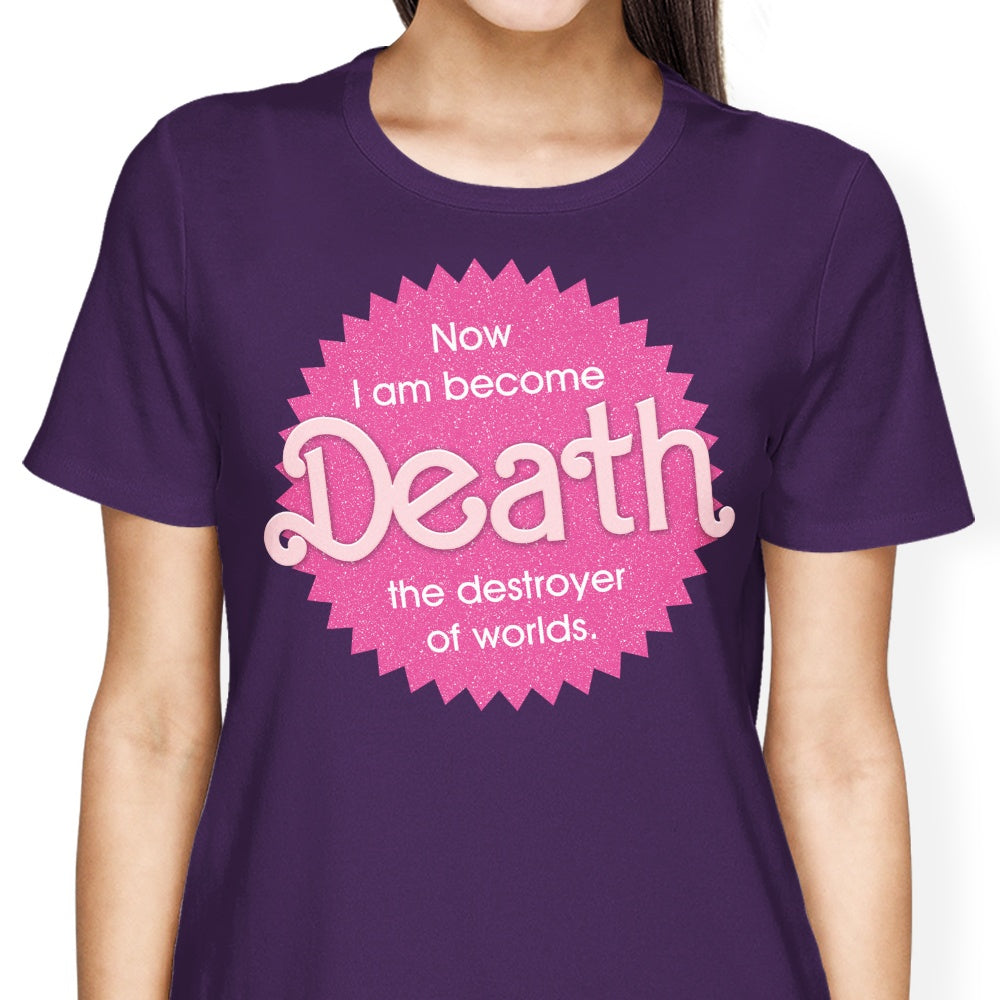 Women's Demonigote 'Destroyer of Worlds' Fashionable Apparel