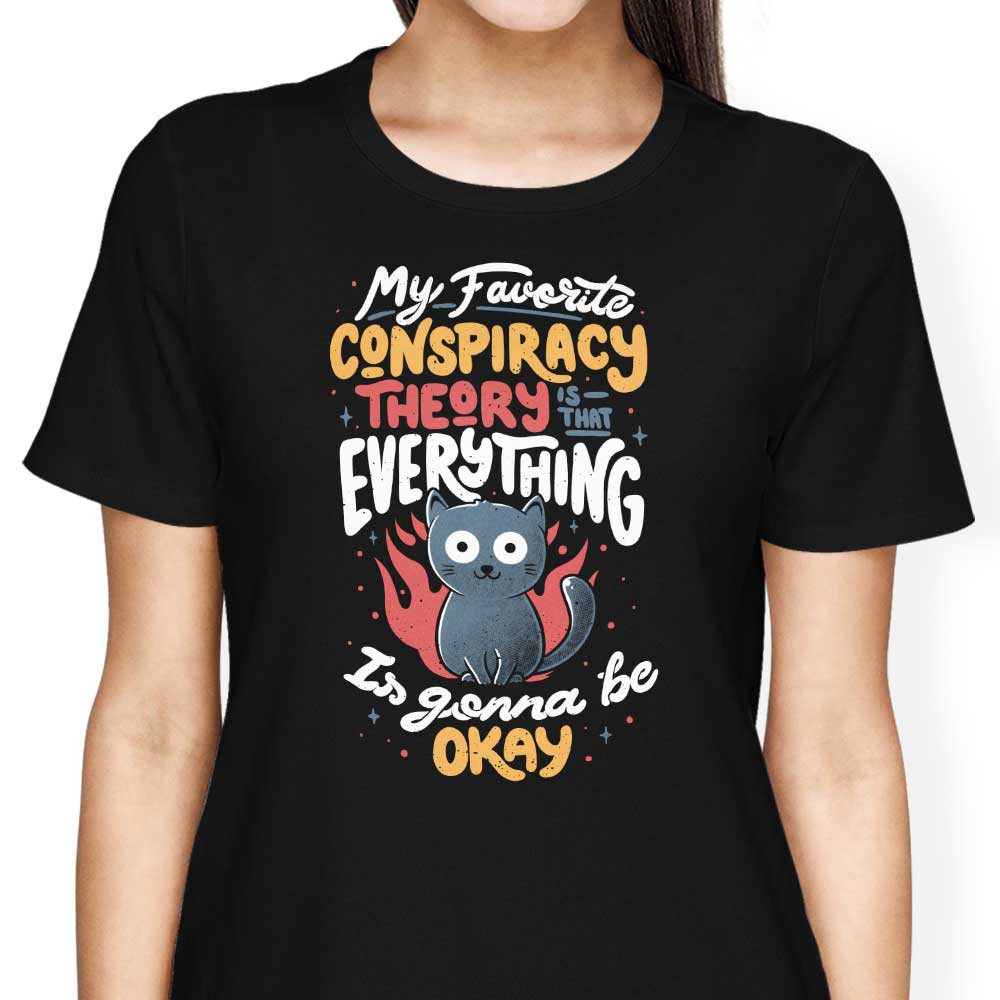 Edu.ely's Conspiracy Theory Women's Fashionable Apparel