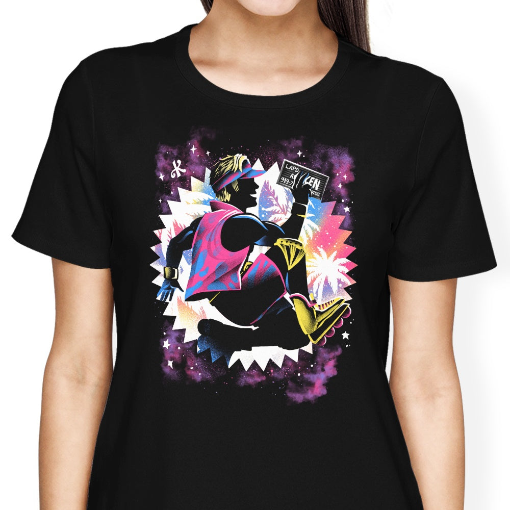 Alemaglia's Women's Blonde Fragility T-Shirts in Various Sizes