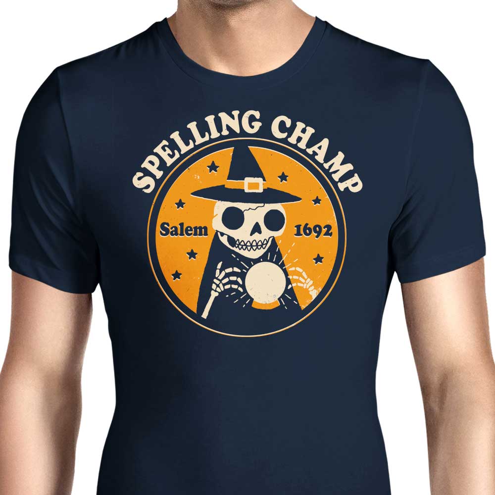 DinoMike's Spelling Champ - Stylish Men's Apparel for All Sizes