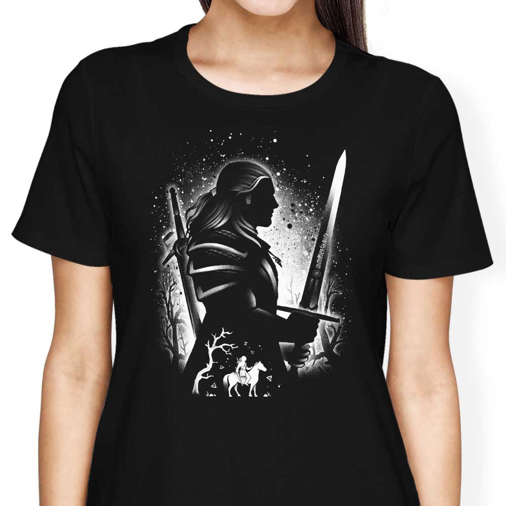 Women's Alemaglia 'White Wolf of Rivia' Fashionable Apparel