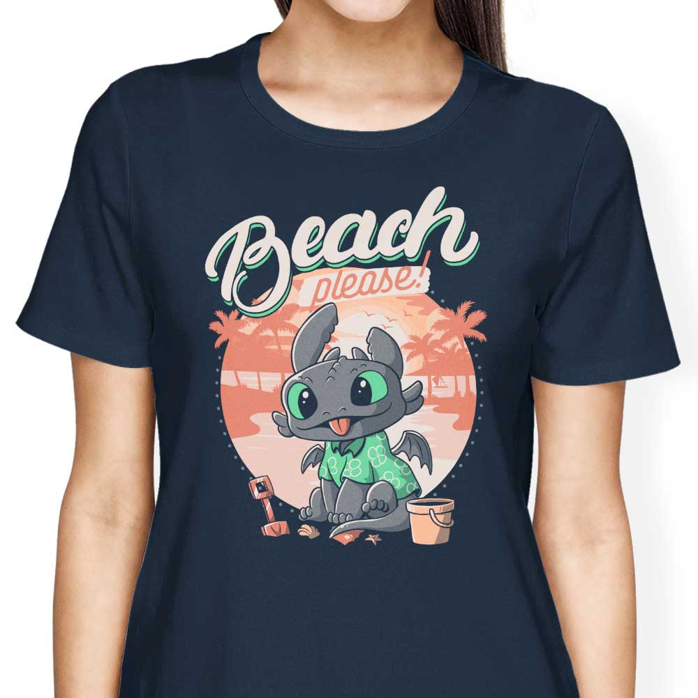 Summer Dragon - Stylish Women's Cotton T-Shirts for Summer