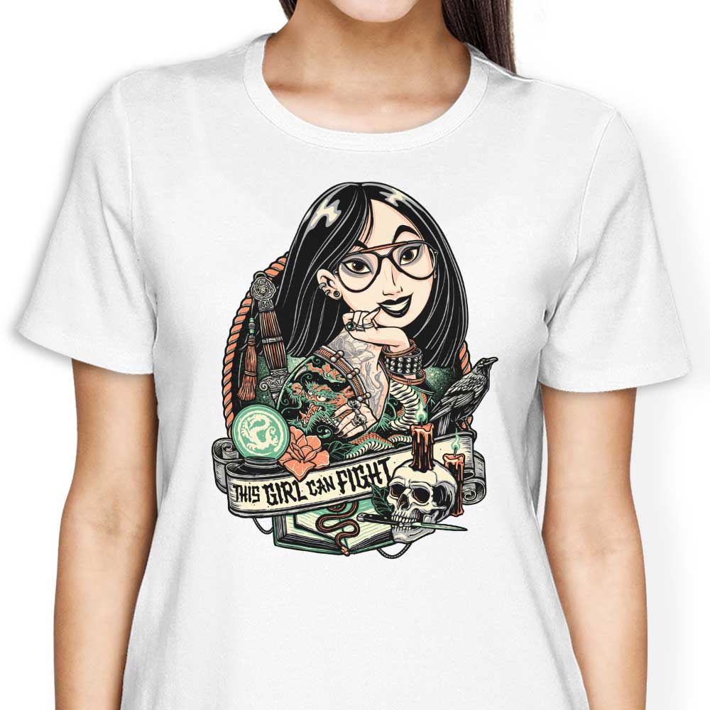 Momma Gorilla's 'This Girl Can Fight' Women's Stylish Apparel