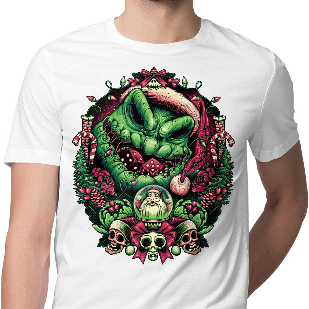 Christmas Boogeyman Men's Fashionable Cotton Apparel