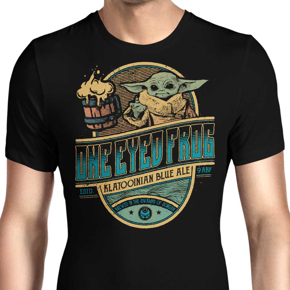 One Eyed Frog Ale Men's Comfortable Cotton Apparel