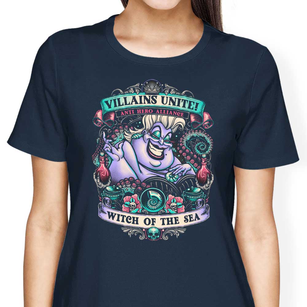 Women's Sea Witch Themed Apparel Collection - T-Shirts and Premium T-Shirts