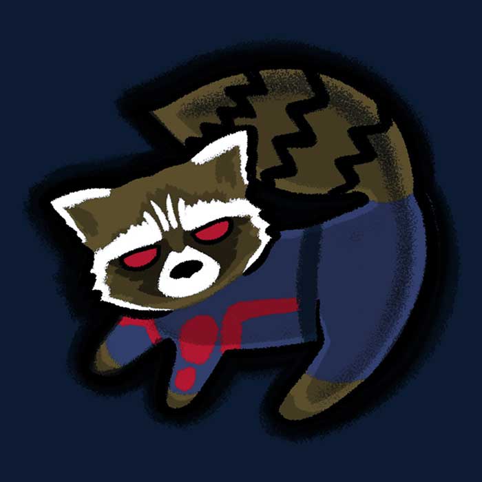 The Raccoon King Women's Fashion Apparel - T-Shirts and Premium T-Shirts