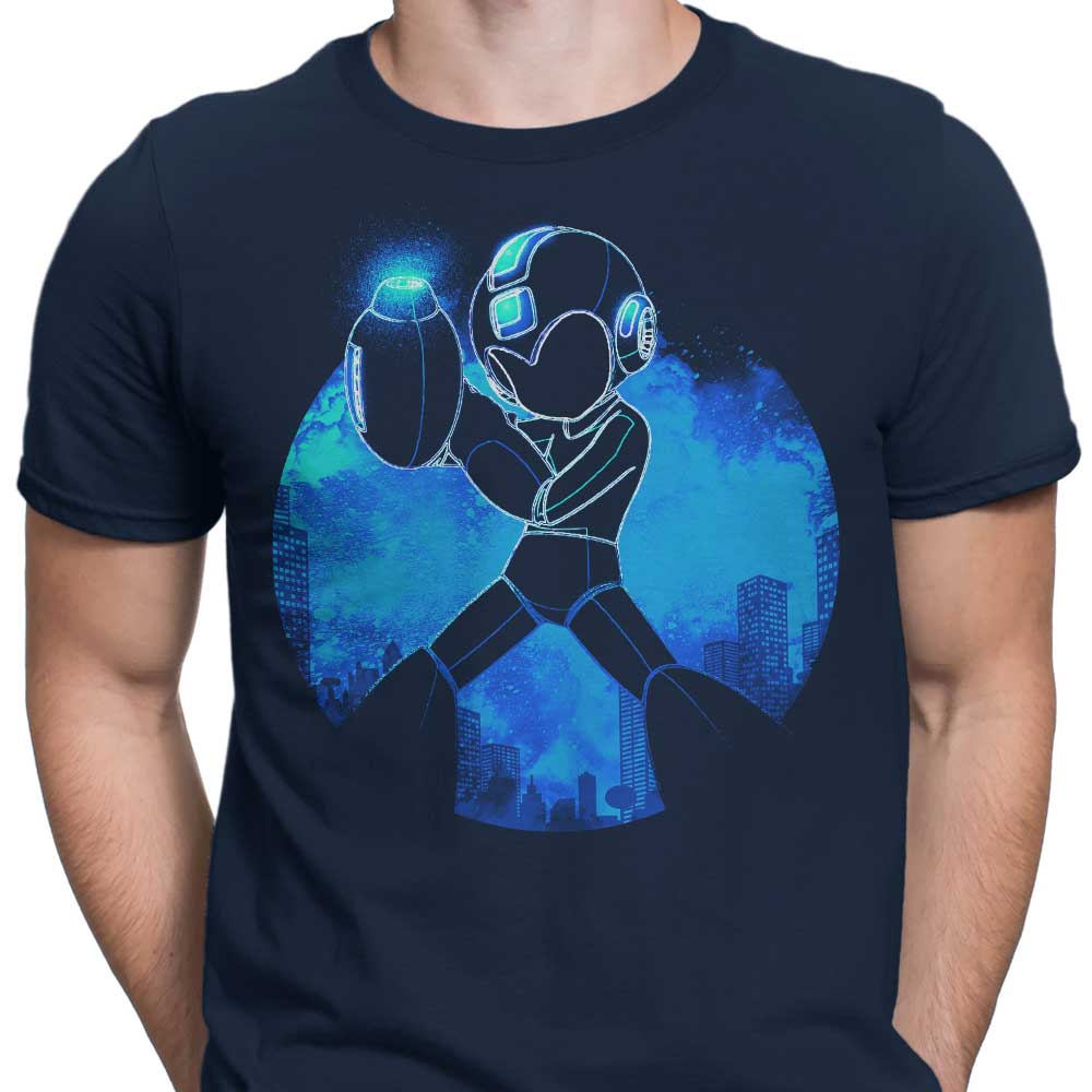 Blue Men's Bomber Style Orb - Fashionable Apparel for Men