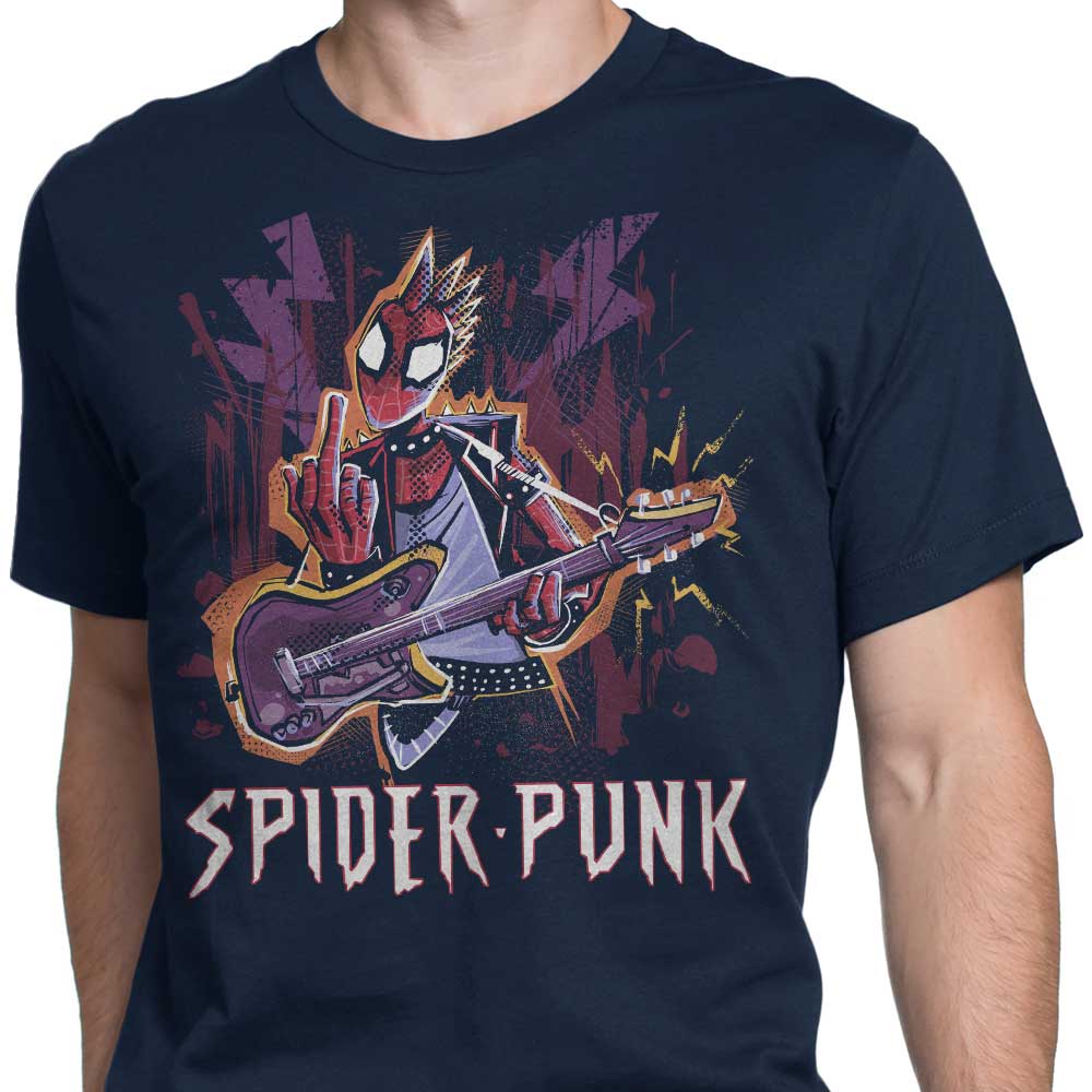 Men's Spider Punk-inspired Apparel Collection